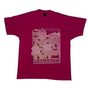 Vintage 80s Magnolia Mississippi Tees Unlimited Screen Stars T-shirt
